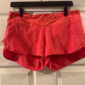 Lululemon Speed Shorts size 8
